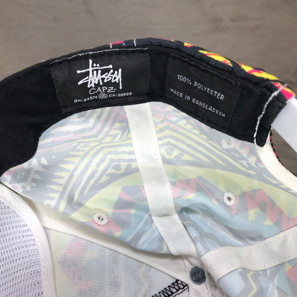 Stussy Multicolor Patterned Hat - image 11